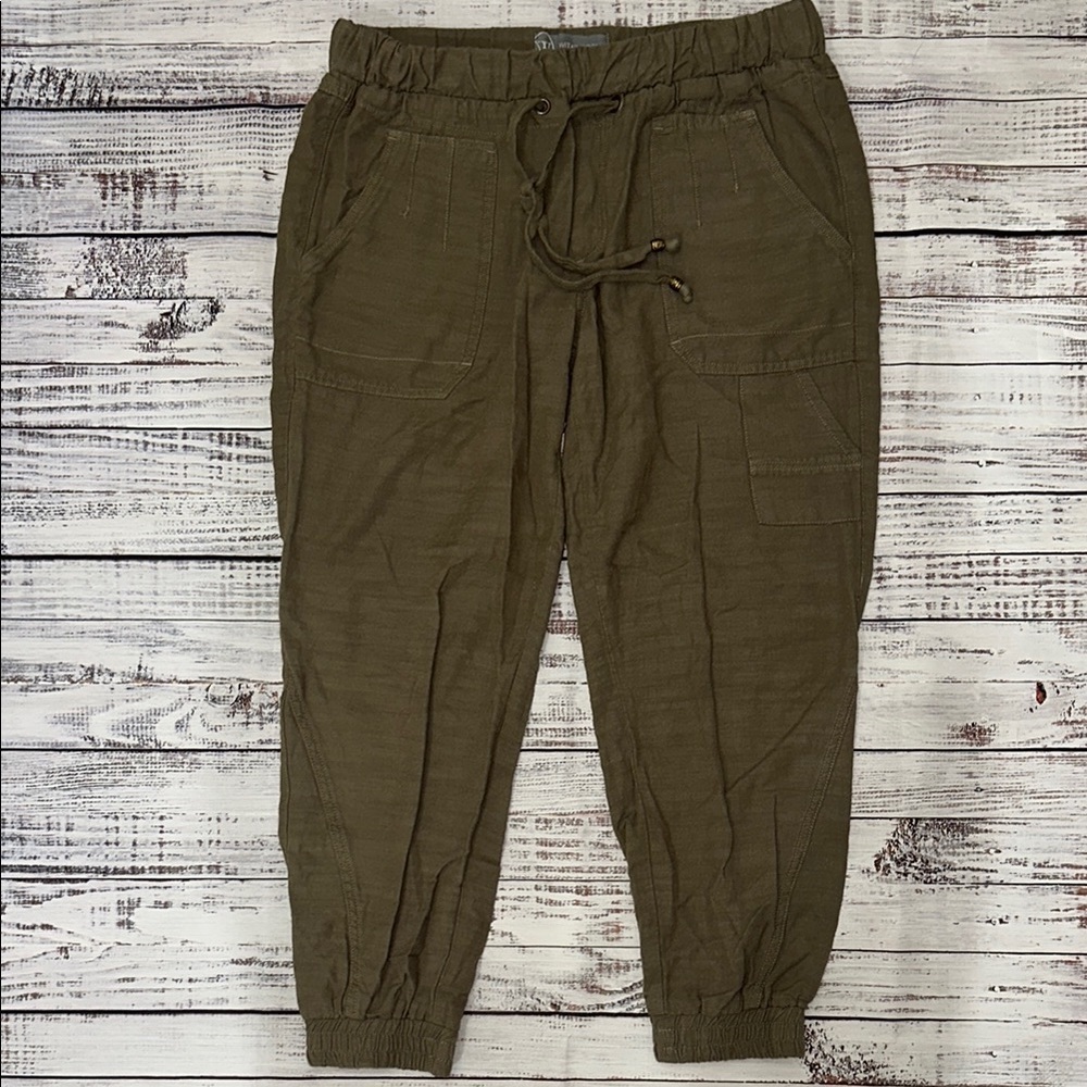 Wit & Wisdom‎ Green Drawstring Jogger Sz. M